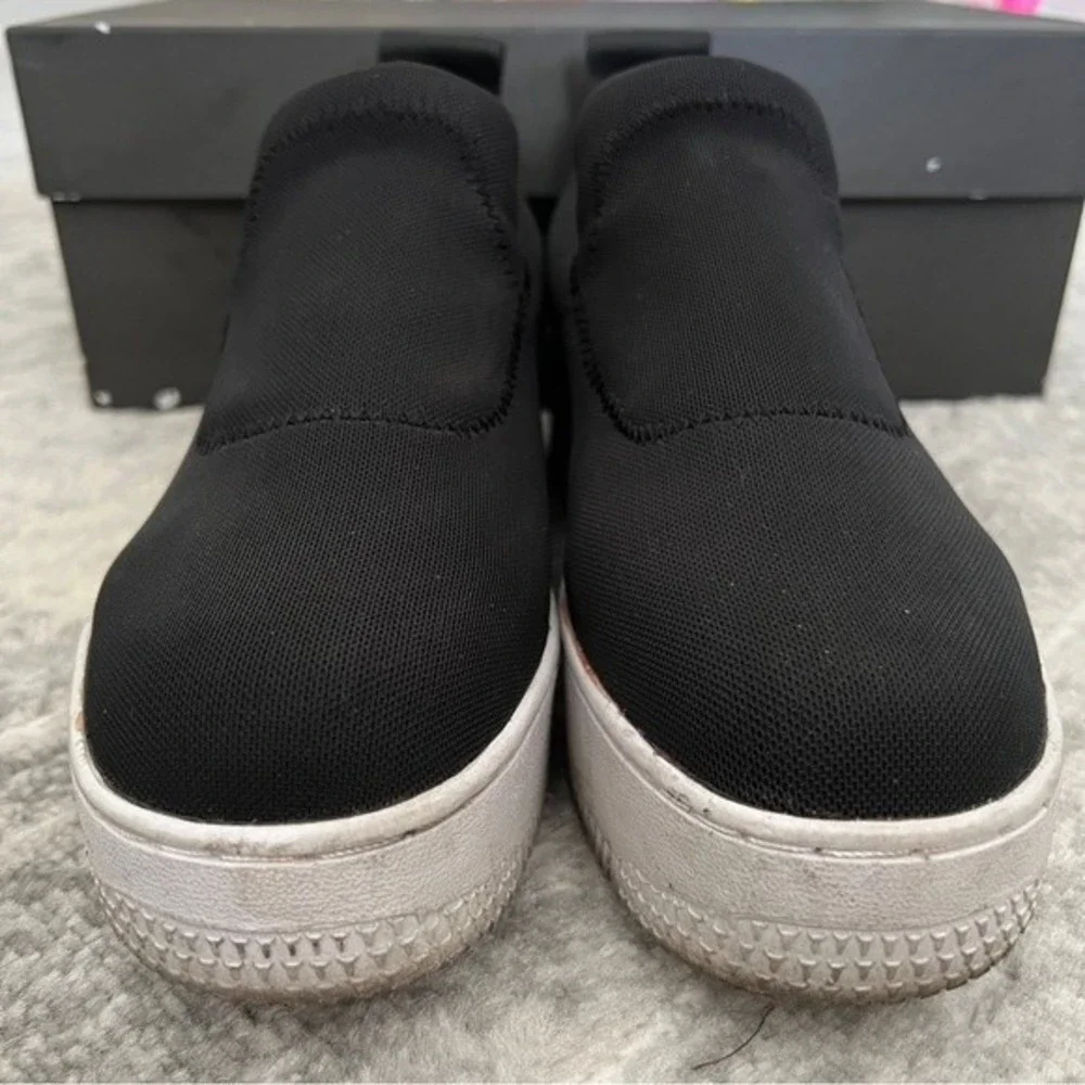 Windsor Smith 50mm Speedy Nylon Mesh Slip On Sneakers in Black - Picture 4 of 12